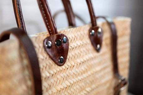 Moroccan Shopping Basket Backpack - Sumiye Co