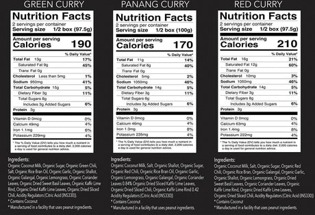 Thai for Two - Organic Curry Sampler Set - Sumiye Co