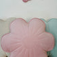 Flower Pillow Velvet "Pink Elderberry" | Kids Room & Nursery Decor