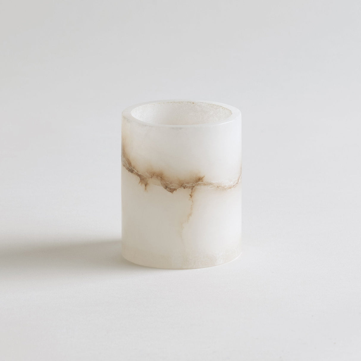 Alabaster Short Votive