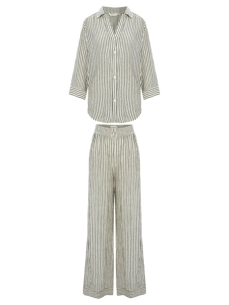 Voyage Set - Black Stripes - Sumiye Co