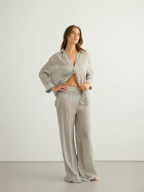 Voyage Set - Black Stripes - Sumiye Co