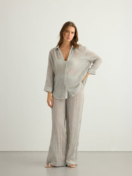 Voyage Set - Black Stripes - Sumiye Co