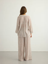 Voyage Set - Burgundy Stripes - Sumiye Co