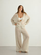 Voyage Set - Khaki Green Stripes - Sumiye Co