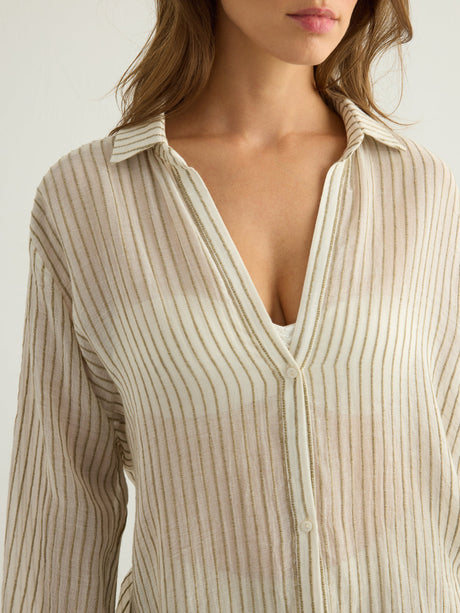 Voyage Set - Khaki Green Stripes - Sumiye Co