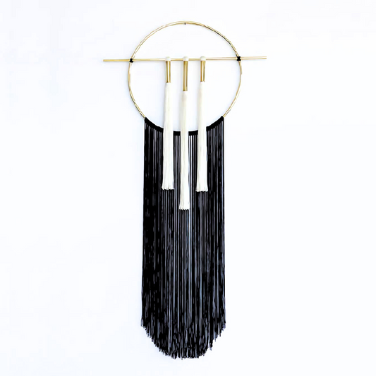VALAG 3 Brass Wall Hanging by Àurea Walldeco | Mexico