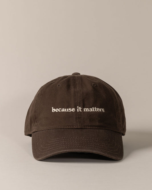 'Because It Matters' Hat by Nēmah