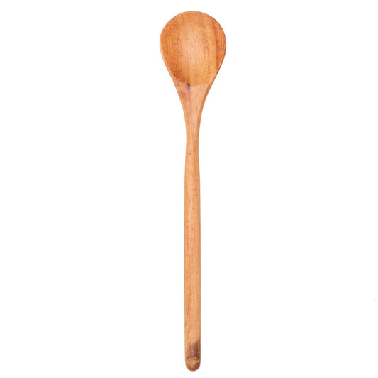 Hand Carved Wood Stirring Spoon ( 7.5" L )