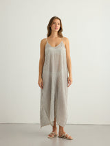 Yaz Dress - Black Stripes - Sumiye Co