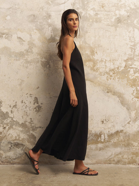 Zoe Maxi Dress - Black - Sumiye Co