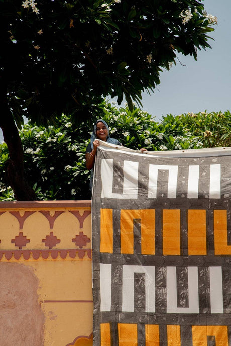 Midnight Moon Duvet | Artisanal Handmade Bedding Sets - Sumiye Co