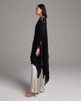 Lace Fringe Manta - Sumiye Co