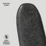 Shallow Organic Oval Platter Large Set of 4