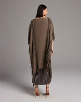 Lace Fringe Manta - Sumiye Co