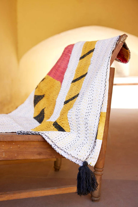 Tiger Kantha Throw - Sumiye Co
