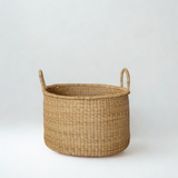 Handwoven Short Hamper - Natural