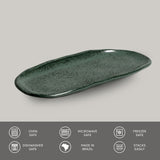 Shallow Organic Oval Platter Mini Set of 4