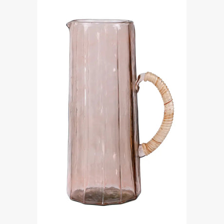 Hammered Water Pitcher - Pink - Sumiye Co