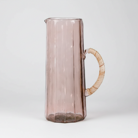 Hammered Water Pitcher - Pink - Sumiye Co