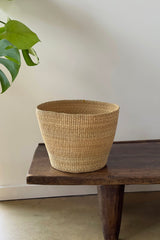 Handwoven Natural Planter Basket