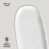 Shallow Organic Oval Platter Small Set of 4