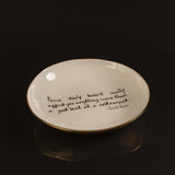 Bowl With Quote | David Bowie: “Fame Itself Doesn’t Really Afford You Anything More Than A Good Seat At A Restaurant”