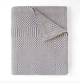 Whalebone Cotton Throw - Graphite