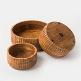 Etta Acacia Wood Bowls - Sumiye Co