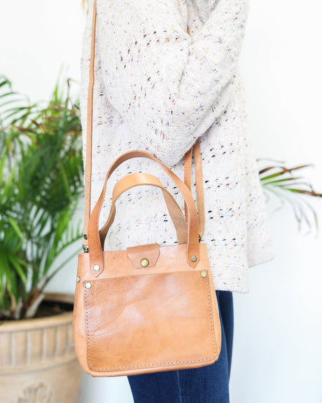 Atlas Mini Crossbody Tote - Sumiye Co