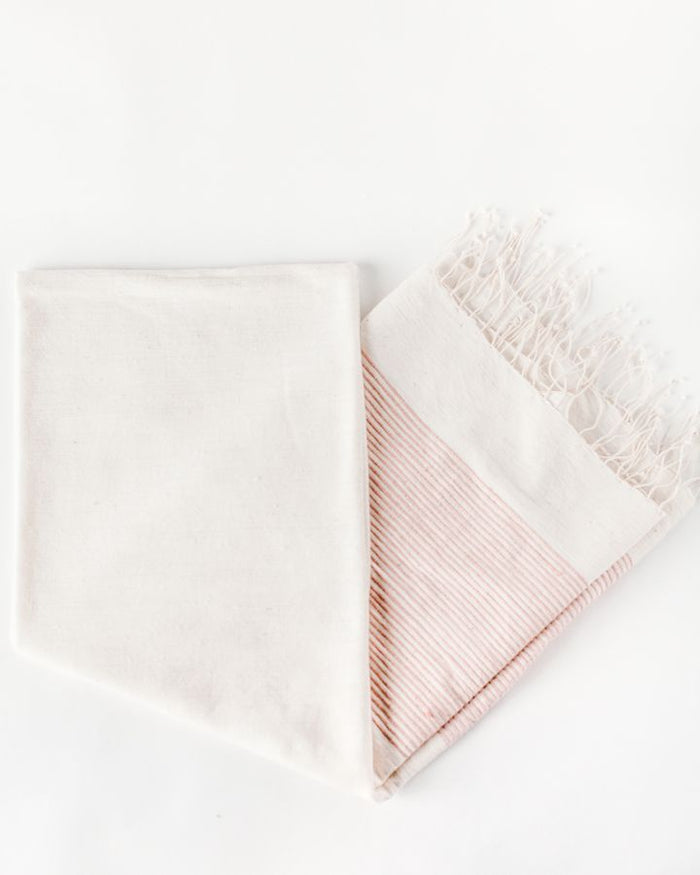 Riviera Throw Blanket | Hand-Spun Cotton