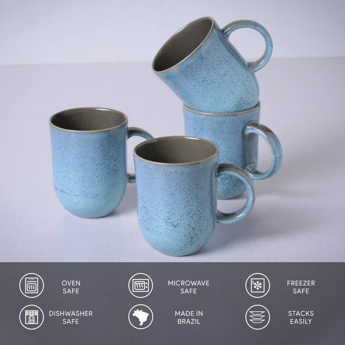 Coup Mug Set of 4