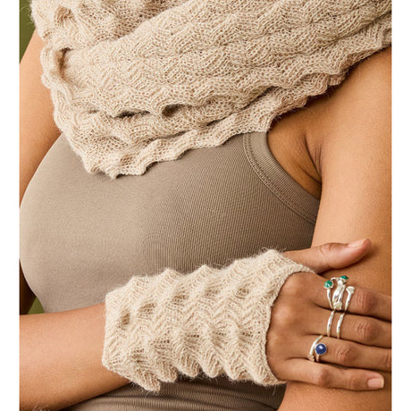 Andean Crochet Alpaca Scarf-2