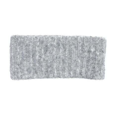 Gray Ribbed Alpaca Ear Warmer Headband by SLATE + SALT - Sumiye Co