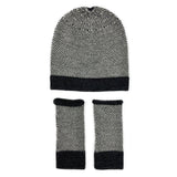 Midnight Interwoven Alpaca Beanie by SLATE + SALT - Sumiye Co