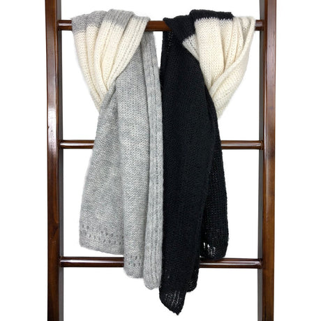 Color Block Alpaca Wrap Scarf by SLATE + SALT - Sumiye Co