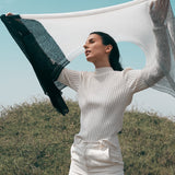 Color Block Alpaca Wrap Scarf by SLATE + SALT - Sumiye Co