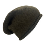 Army Green Essential Knit Alpaca Beanie-0