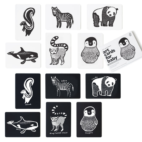 Art Cards for Baby - Black and White Collection - Sumiye Co