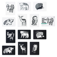 Art Cards for Baby - Woodland Collection - Sumiye Co