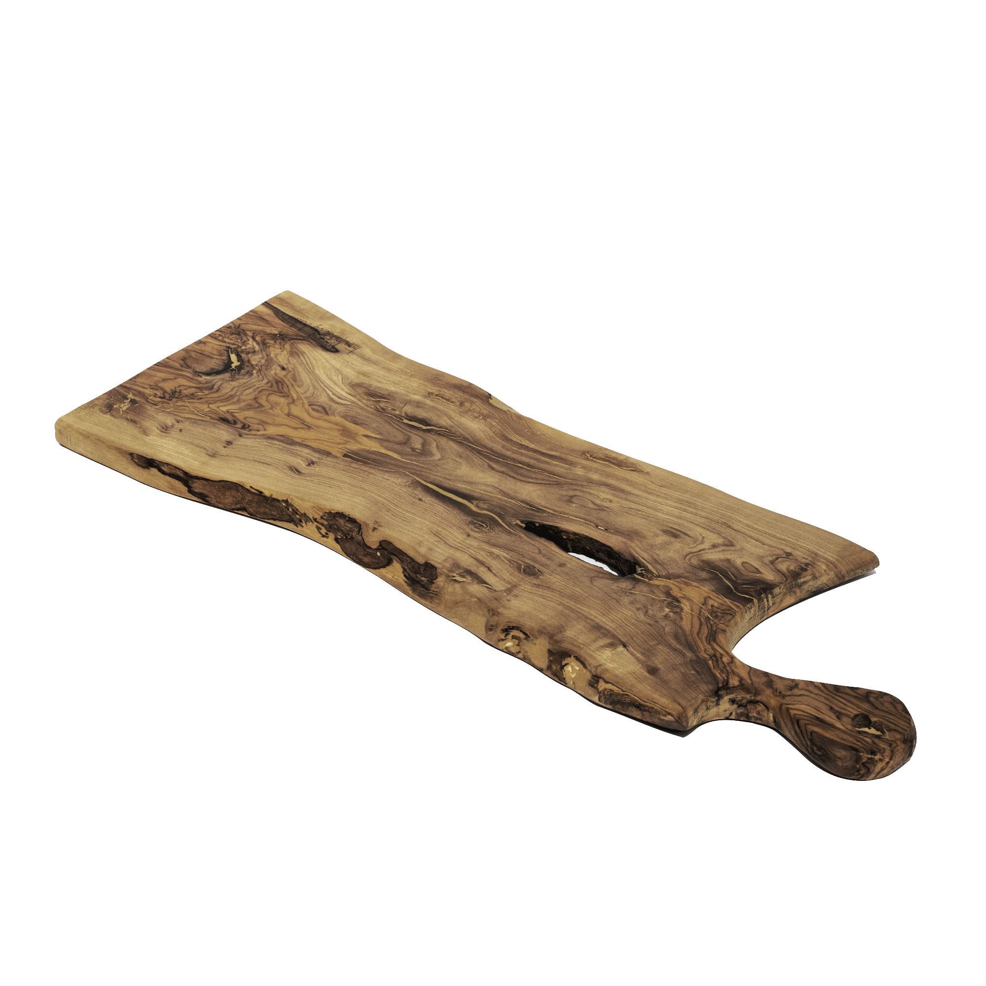 Moroccan Olive Wood Cutting Board - Thumbnail 2