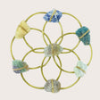 Aura Balancing Small Flower of Life Healing Crystal Grid - Sumiye Co