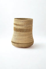 Mixed Weave Natural Planter Basket - Tall