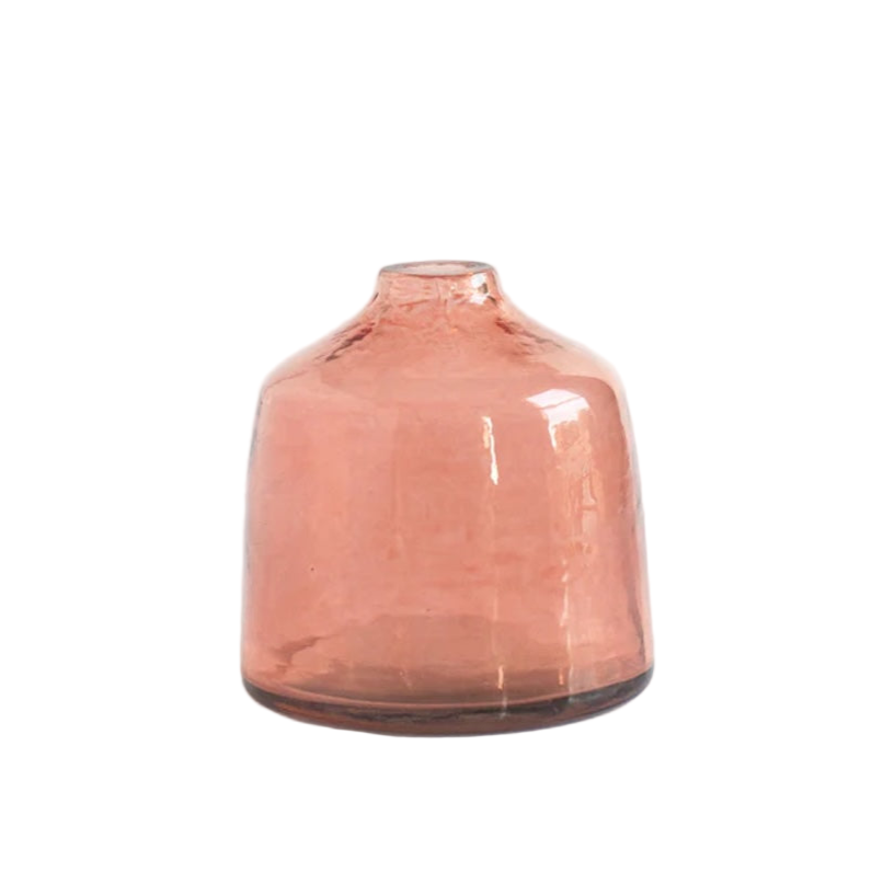 Hammered Bud Vases - Blush | 3 Sizes Set - Sumiye Co