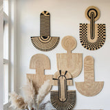 Abstract Wall Mask 2 Natural - Sumiye Co