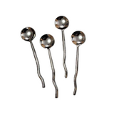 Stainless Steel Brushed Brass Finish Cuttlery Set of 4