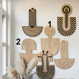 Abstract Wall Mask 1 Natural - Sumiye Co