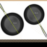 BE | LIVING CIRCLAD Series - 2 pcs Frying Pan Set  26 cm + 30 cm