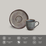Coffee Cup & Saucer Set of 6