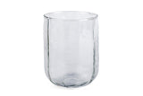 Hammered Water Glass , Natural - 4 X 3 Inches ( Set of 2 ) - Sumiye Co